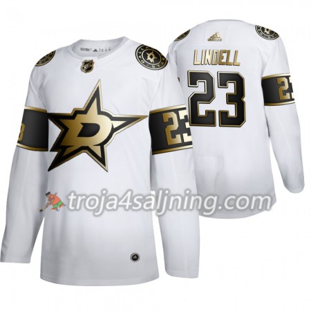 Dallas Stars tröja Esa Lindell 23 2019-2020 Adidas Golden Edition Vit Authentic - NHL Tröjor Herr Dallas Stars tröja Esa Lindell 23 2019-2020 Adidas Golden Edition Vit Authentic - NHL Tröjor Herr